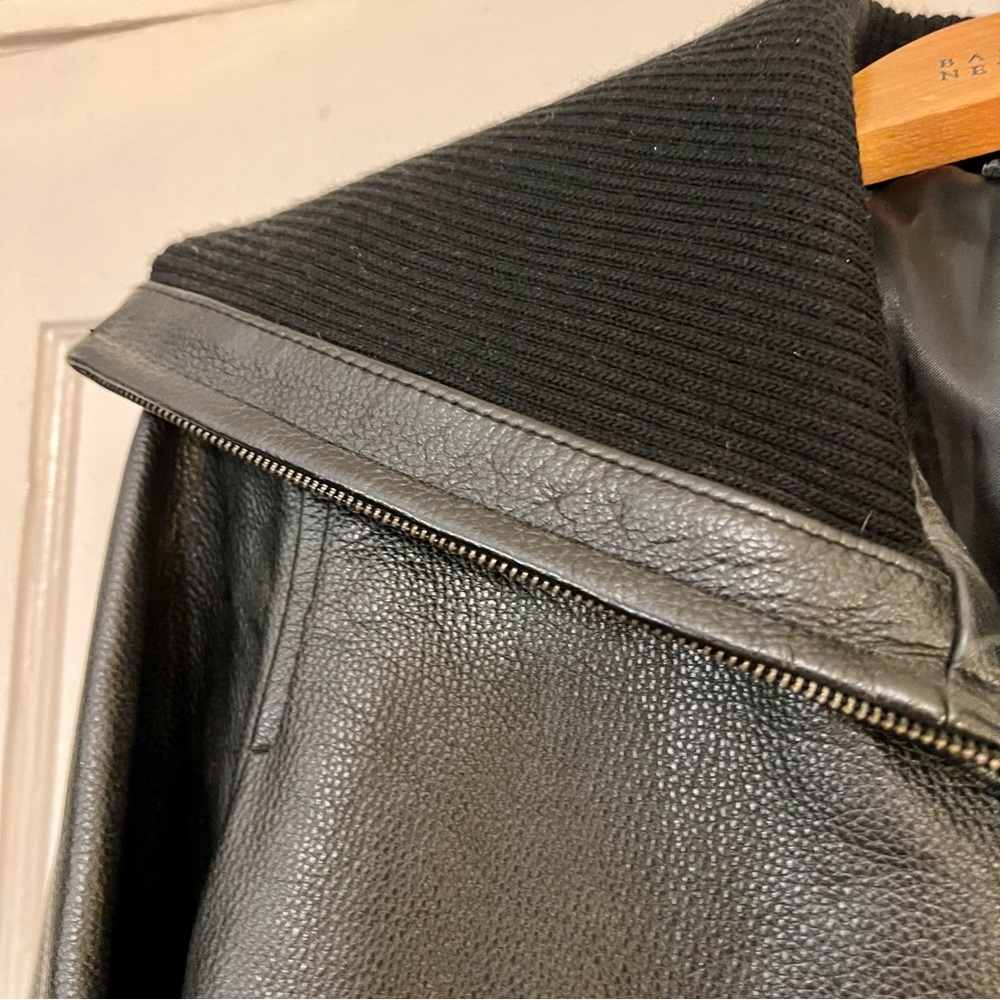Vintage Barney’s Co-Op Leather Bomber - Picture 5 of 7
